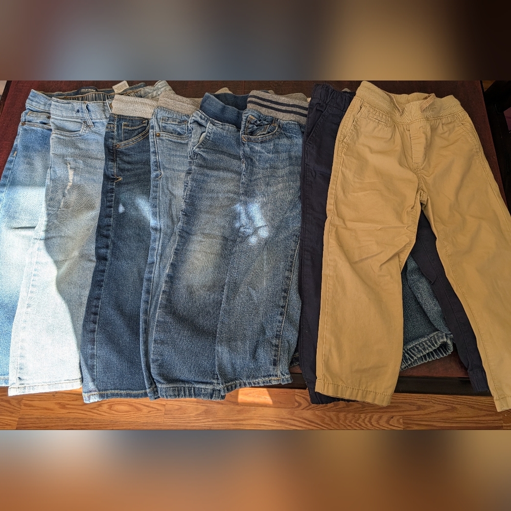 Size 3t Jeans And Khakis. Different Designers